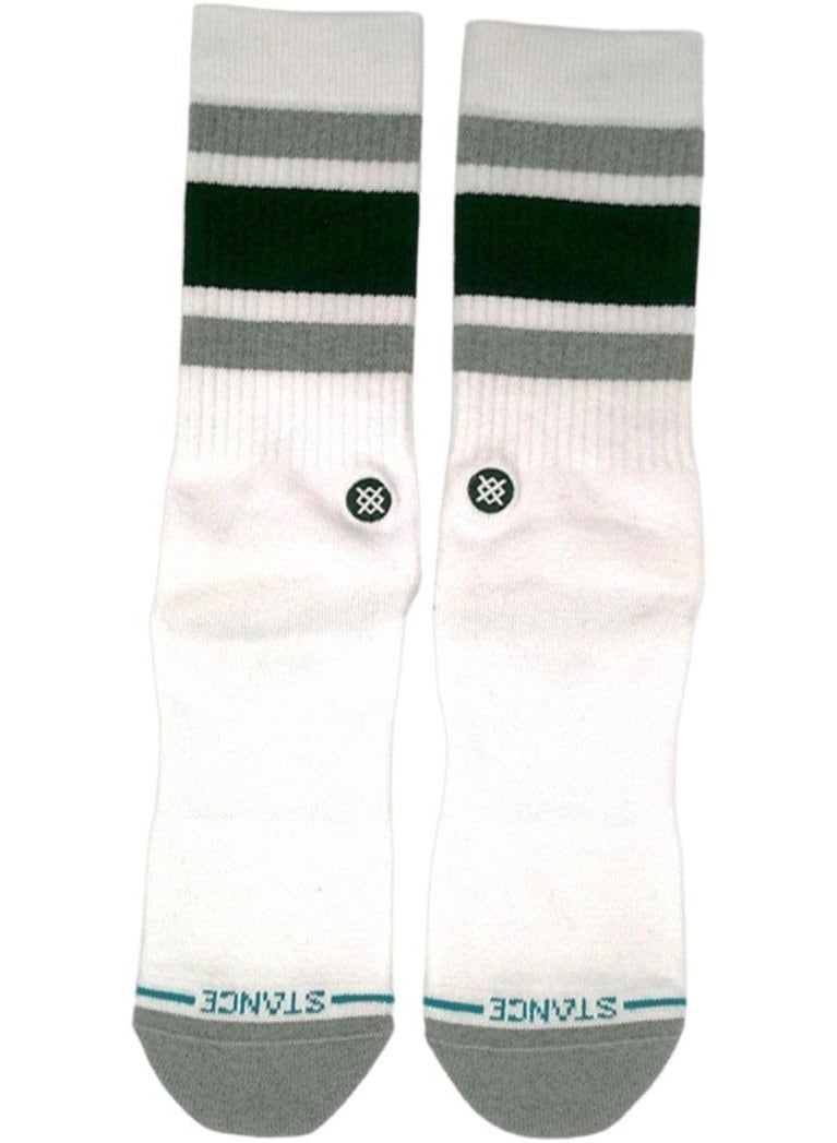 Stance جوارب ستانس للرجال من نوع كرو بويد ST أبيض - Image 2